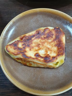 Stuffed roti at Everest Curry King in South East London
