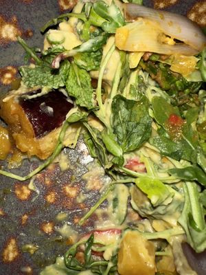 Eggplant dish. Sorry, I started eating and forgot to take a photo first lol   at La Mar Cebichería Peruana in San Francisco