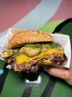 Burger  at Papi Smash Burger in Orlando