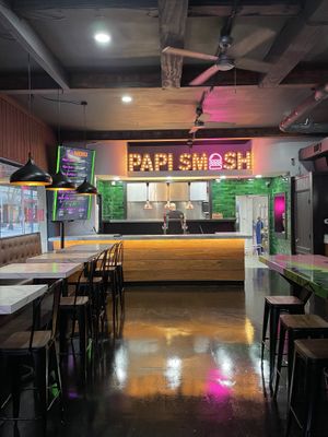 Inside  at Papi Smash Burger in Orlando
