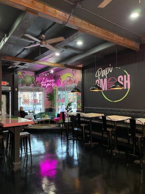Inside  at Papi Smash Burger in Orlando