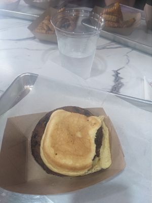 My Vegan OG Papi at Papi Smash Burger in Orlando