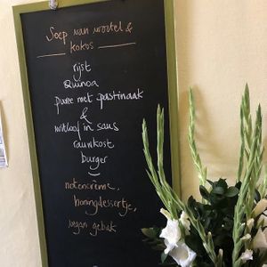 Example of a menu at Appelier in Ghent