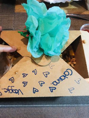 only pick-up or delivery. I got my order delivered and they even put a nice package and decoration as it was Valentine’s day  at Taco Station in Monteverde