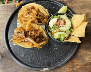   at Taco Station in Monteverde