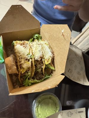   at Taco Station in Monteverde