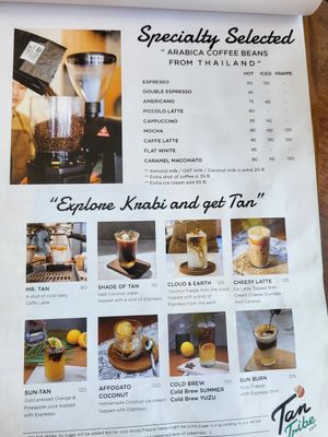  at Tan Tribe cafe in Ao Nang