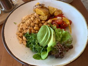 Vegan breakfast   at Tan Tribe cafe in Ao Nang