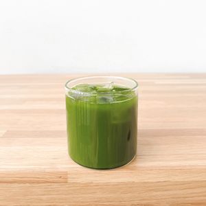 Clear matcha at GOOD CHĀ in Bangkok