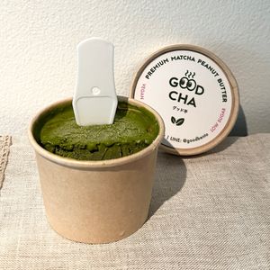 Dark matcha PB ice cream at GOOD CHĀ in Bangkok