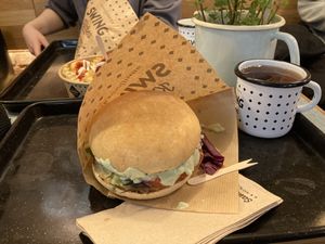 Italian Burger  at Swing Kitchen in Munich