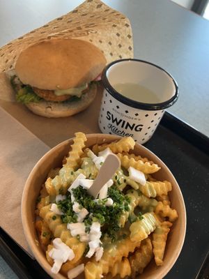 💚👌🏼😋  at Swing Kitchen in Munich