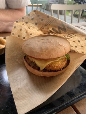 Italian burger   at Swing Kitchen in Munich