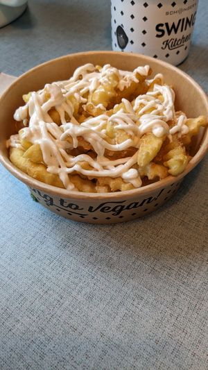 Chips at Swing Kitchen in Munich