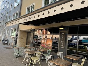 outside  at Swing Kitchen in Munich