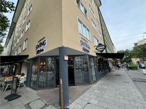 outside  at Swing Kitchen in Munich