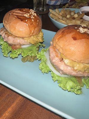 Omnimeat sliders   at Beach Walk Koh Rong in Koh Rong