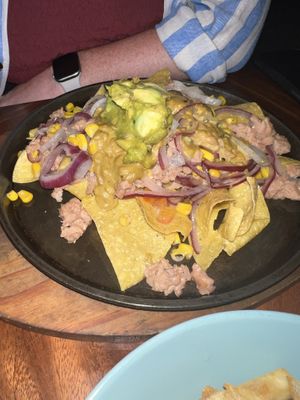 Vegan nachos   at Beach Walk Koh Rong in Koh Rong