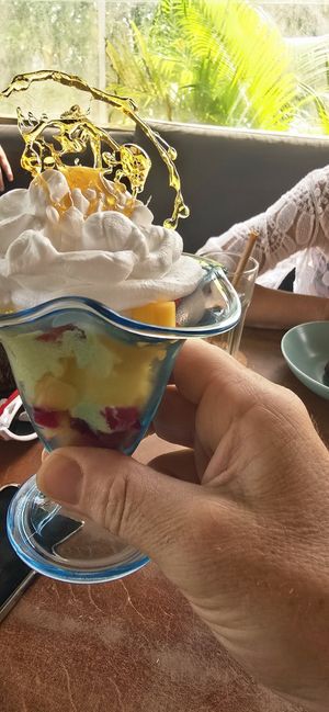 Fruit sundae at Beach Walk Koh Rong in Koh Rong