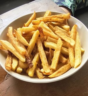 French fries at Beach Walk Koh Rong in Koh Rong