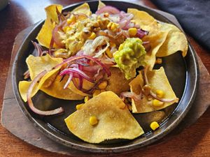 Nachos – disappointing and unsatisfying at Beach Walk Koh Rong in Koh Rong