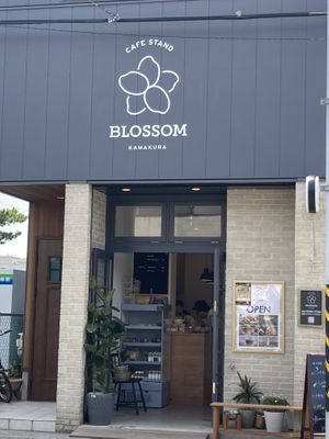 In here   at Cafe Stand Blossom in Kamakura
