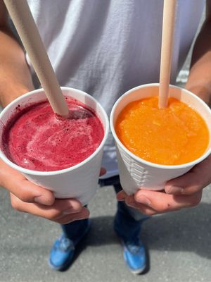 Amazake berry and orange smoothie   at Cafe Stand Blossom in Kamakura