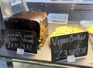 Vegan cake   at Boulangerie Jade in South East London