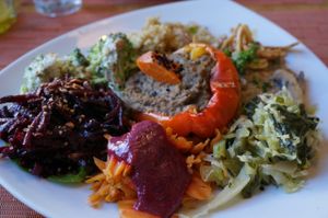 Plate of the Day (Vegan) at Avalon in Ghent