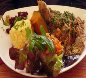 Vegetable pie at Avalon in Ghent