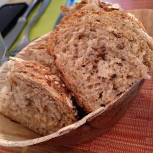 Bread and olive oil  at Avalon in Ghent