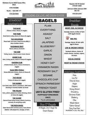  at Ozark Mountain Bagel Co - Central Ave in Bentonville