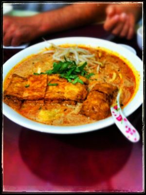 Laksa at Quan An Chay Veggie House in Cabramatta