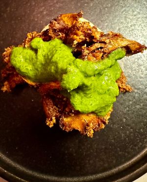 Maiatake and mojo verde #Veganuary at Astera in Portland