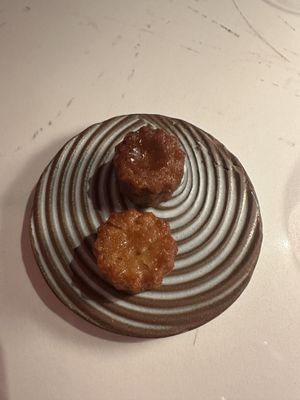 Tiny biscuits   at Astera in Portland