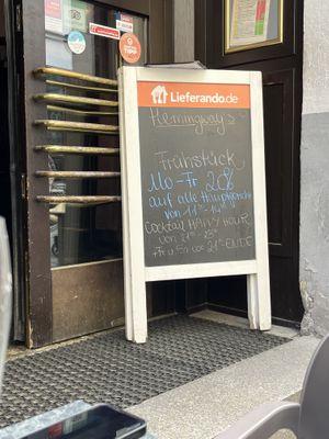   at Hemingway's in Regensburg