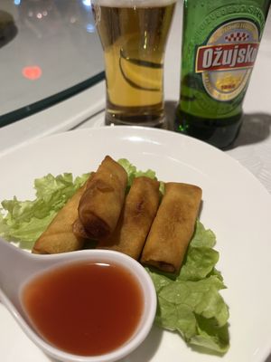 Spring rolls were great 👍🏼   at Asia Restaurant Dubrovnik in Dubrovnik