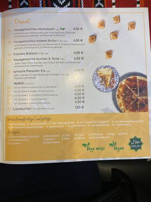 Dessert  at Arabesque Café in Meiningen