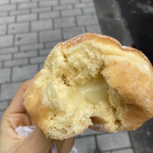 Bavarian cream  at Dunkin' - Gustaf-Gründgens-Platz in Dusseldorf