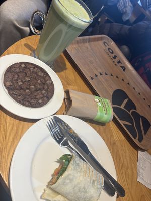   at Costa Coffee in Krakow