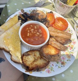 Best local breakfast!  at The Cobblstone Tea House in Steyning