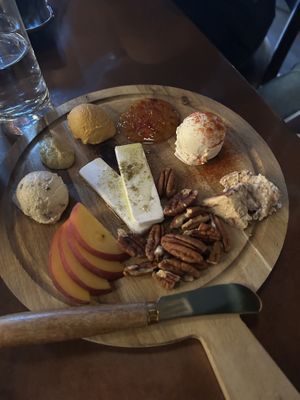 Vegan charcuterie board, August 2025  at The Forge in Pittsburgh