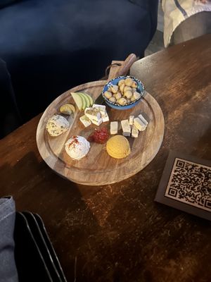 Vegan charcuterie board, April 2025  at The Forge in Pittsburgh