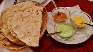 Vegan Starter with Dips at India Gate in Straubing