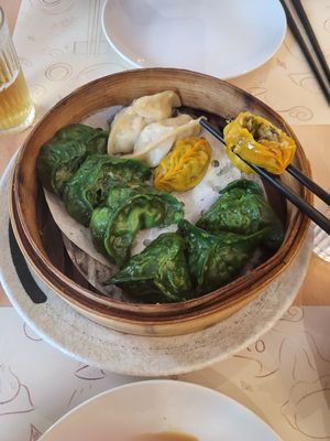 Dumplings at Dim Sum House in Bologna