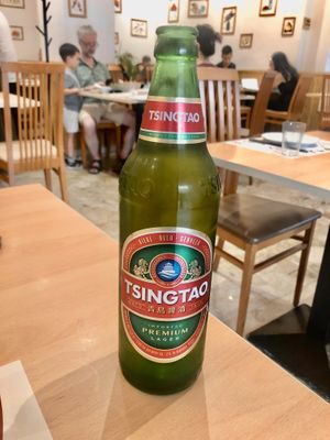 Tsingtao   at Dim Sum House in Bologna