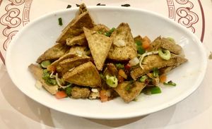 Salt and pepper tofu  at Dim Sum House in Bologna