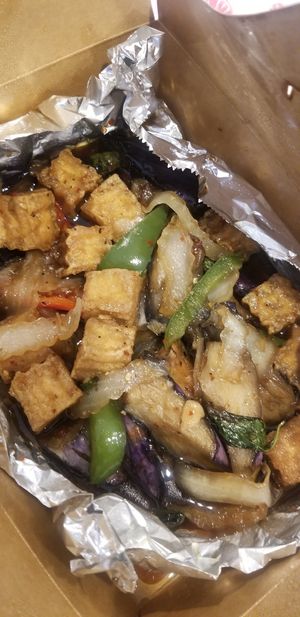 Spicy Eggplant with Tofu at Sawasdee Thai in Sparks