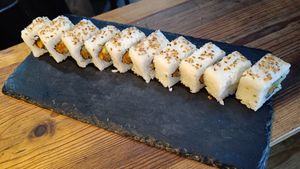 California veggie (vegan) at Tatsu in San Jose Del Pacifico