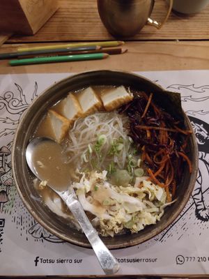 Miso Ramen at Tatsu in San Jose Del Pacifico